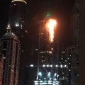 Dubai: un espectacular incendio afecta a uno de los rascacielos más altos del mundo