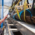 Rescatada una canoa intacta de los indios caddo en el río Rojo de Estados Unidos