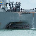 La Armada de EE.UU. pausa sus operaciones en todo el mundo tras colisión con petrolero