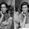 John Malkovich posa como modelo en imágenes famosas de la historia de la fotografía