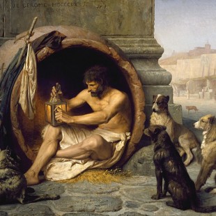 Diógenes, el cínico exhibicionista