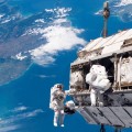 Los astronautas de la Estación Espacial se escondieron de la fuerte erupción solar en un refugio orbital