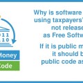 Decenas de organizaciones internacionales exigen que el dinero público sólo financie software libre [ENG]
