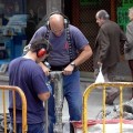 Dos trabajadores mueren sepultados en una zanja por un corrimiento de tierra en Vizcaya