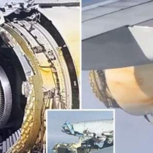 Avión de Air France aterriza de emergencia tras explosión en motor