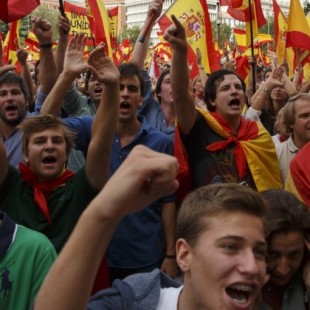 El separatismo catalán resucita al largamente latente nacionalismo español [ENG]