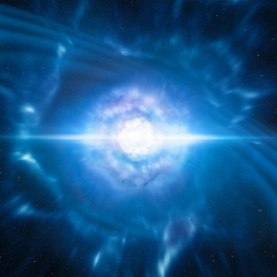 Telescopios de ESO observan la primera luz de una fuente de ondas gravitacionales
