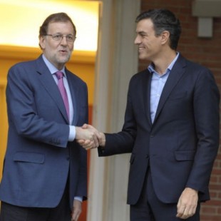 Rajoy y Pedro Sánchez pactan que las elecciones en Catalunya sean en enero