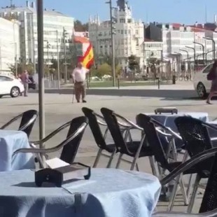 Manifestación por la unidad de España en A Coruña