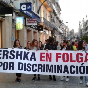 Las trabajadoras de Bershka en Pontevedra mantienen la huelga tras rechazar una subida salarial de sólo 10 euros al mes
