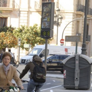 El uso del anillo ciclista de València se dispara un 27% y reduce el tráfico