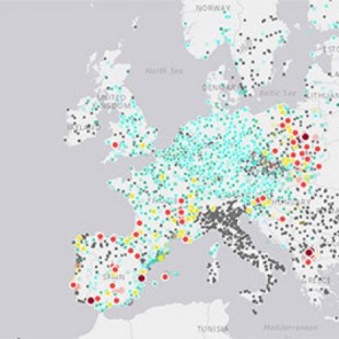 El mapa interactivo que te permite comprobar la contaminación de tu barrio