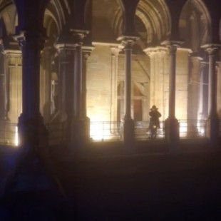 El Guardián de la catedral de Lausana grita la hora todas las noches desde la torre, desde el año 1405