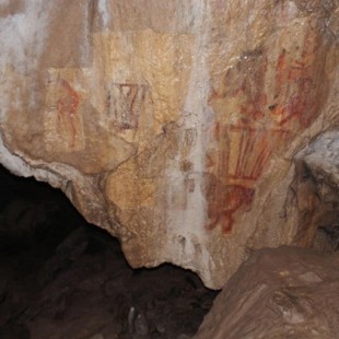 Un camello pintado hace más de 14.500 años, descubierto en los Urales