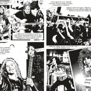El cómic de Metallica: auge, alcohol, coca y caída de los padres del thrash metal