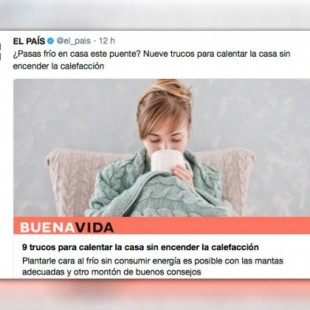 “Este domingo, con ‘El País’, una manta y un cartón de vino”: críticas por un tuit del diario de Prisa