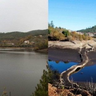 El embalse de Eiras, en Vigo, se llena al 71,4% y Caballero da por "resuelto" el problema de la sequía