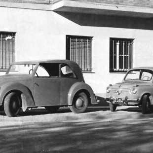 Así era el DAR, el primer coche eléctrico fabricado en España en 1946