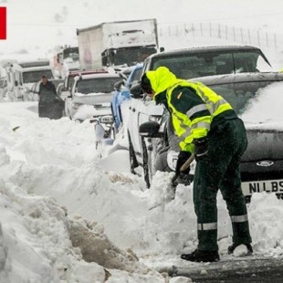 Temporal de nieve:  “523 vehículos menos y una plantilla reducida en 2.000 Agentes”