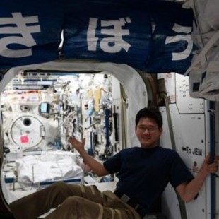 Un astronauta japonés crece nueve centímetros en el espacio