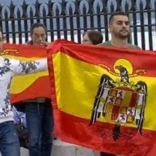 Archivada la denuncia por agresión de miembros de ultraderecha durante los altercados en un mitin de Pablo Iglesias