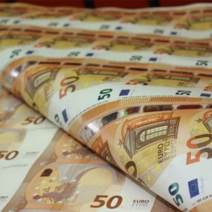 Producir billetes de euros le costó a España casi 100 millones en 2017