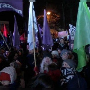 Protestas en Polonia contra la restricción del aborto