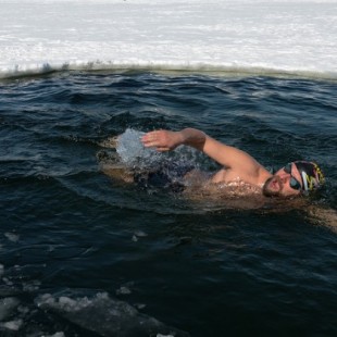 -60ºC... y la gente de Siberia sale a bañarse y a montar en bici