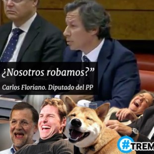 “Oigan, ¿nosotros robamos?”: el vídeo del diputado del PP Carlos Floriano que ha desatado las risas