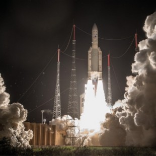 El extraño incidente del Ariane 5 en la misión VA241