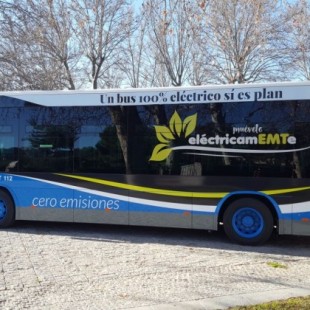 Ya en marcha los primeros autobuses estándar 100% eléctricos en Madrid