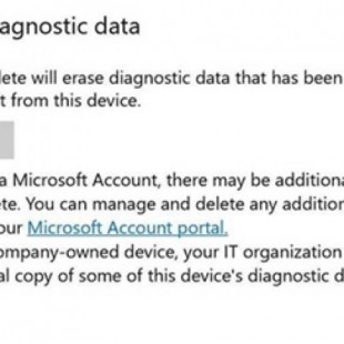 Microsoft permitirá eliminar los datos que recolecta de nuestros PCs (Inglés)