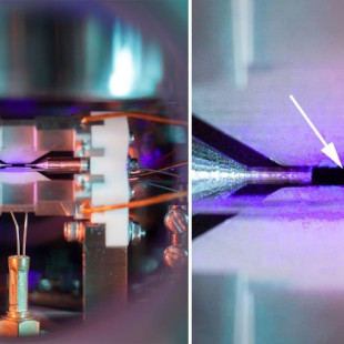 Foto de un átomo aislado gana concurso de fotografía científica. [ENG]