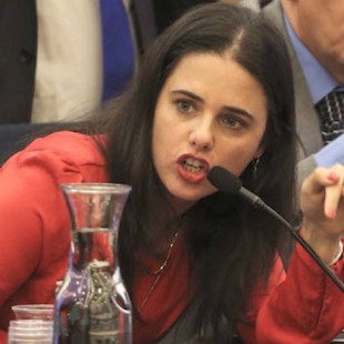 Ministra de Justicia de Israel: mantener una mayoría judía es más importante que los derechos humanos