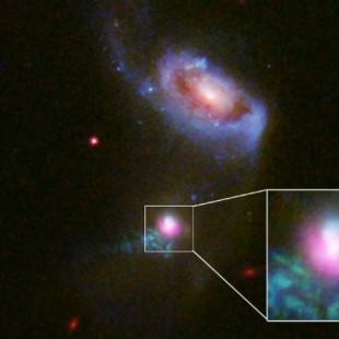 Un agujero negro que escupe materia es detectado por primera vez en la historia