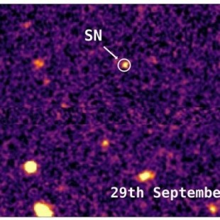 Se observa la supernova más antigua, de hace 10.500 millones de años