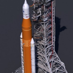 El despropósito de la torre de servicio de mil millones de dólares para el cohete SLS