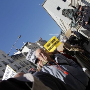 Los pensionistas indignados con la provocación de Montoro intensifican sus protestas