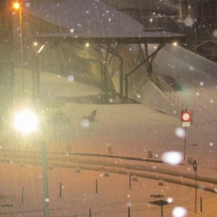 Bizkaia vive su mayor nevada en 33 años