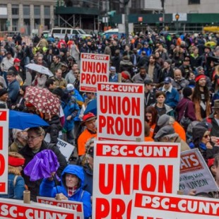 Los multimillonarios de derechas lanzan su batalla definitiva contra los derechos sindicales en EEUU