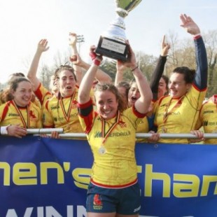 La selección de rugby femenino se proclama campeona de Europa por sexta vez