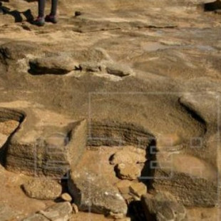 El temporal deja al descubierto unas piscifactoría romana en Trafalgar