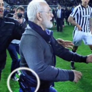 Se suspende la liga griega y se emite orden de detención contra el presidente del PAOK