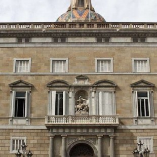 La Guardia Civil registra el Palau de la Generalitat