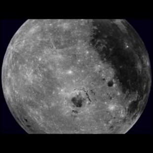 Una luna rotante desde el LRO [eng]