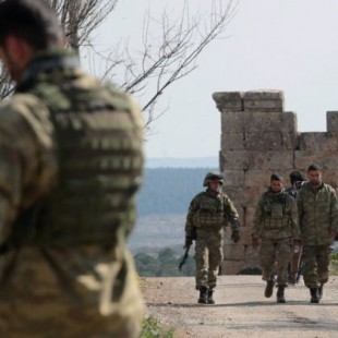 Las tropas turcas entran en la ciudad siria de Afrín