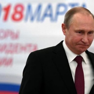 Putin es reelegido como presidente de Rusia