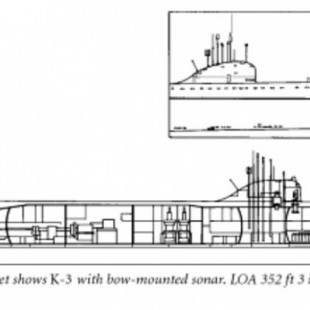 Hundimiento del submarino nuclear soviético K-8 … a 490 Km de Galicia