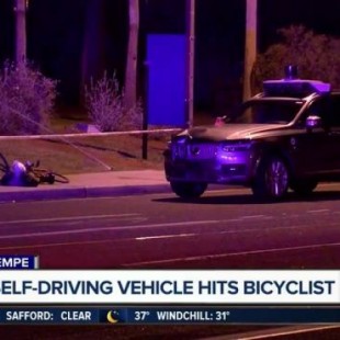 Un coche autónomo de Uber mata a un peatón (ENG)