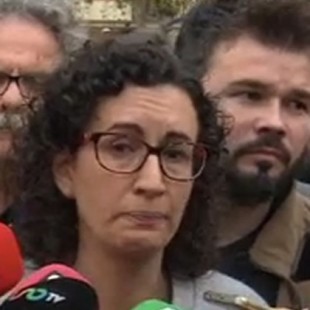 Marta Rovira, entre lágrimas tras los encarcelamientos: “Lucharemos hasta el final”